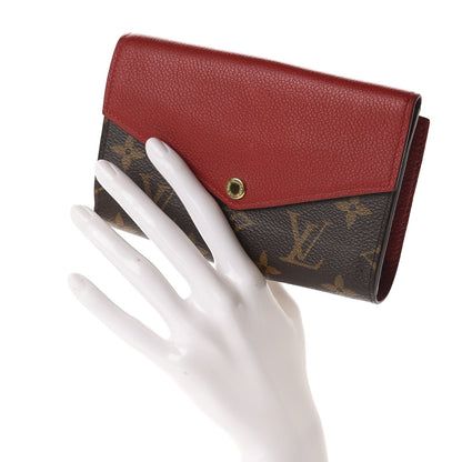 Louis Vuitton Monogram Pallas Compact Wallet Cherry 2 of 7