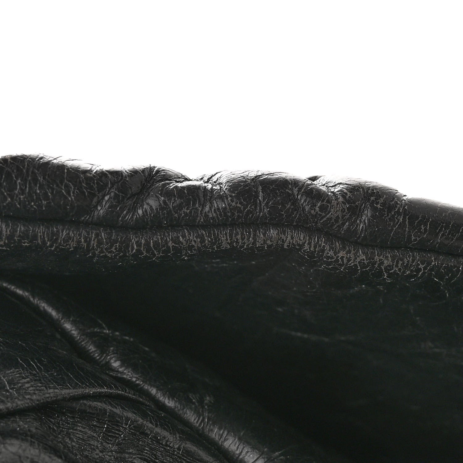Chanel Glazed Calfskin Twisted Maxi Flap Black 11 of 11
