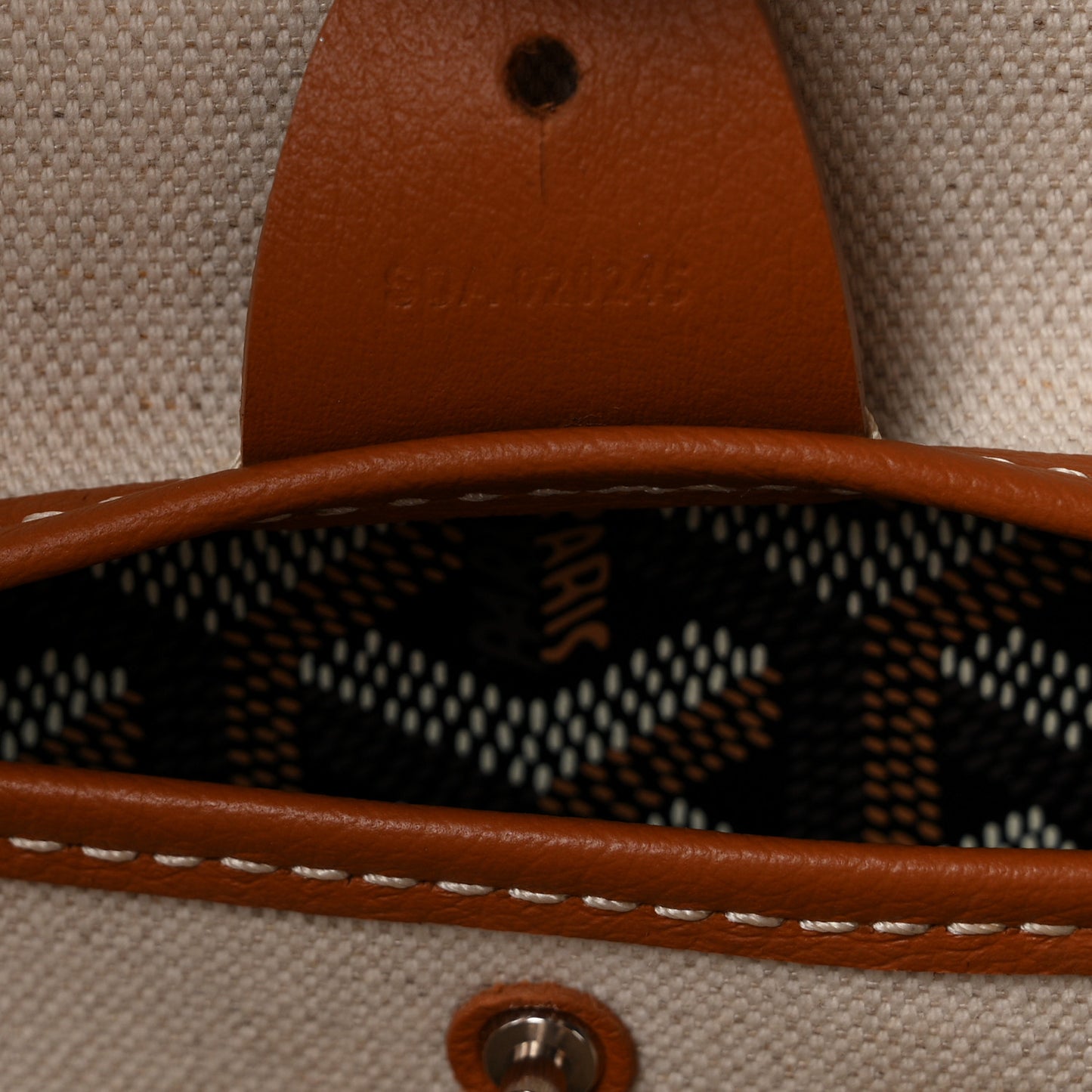 Goyardine Artois MM Black Gold