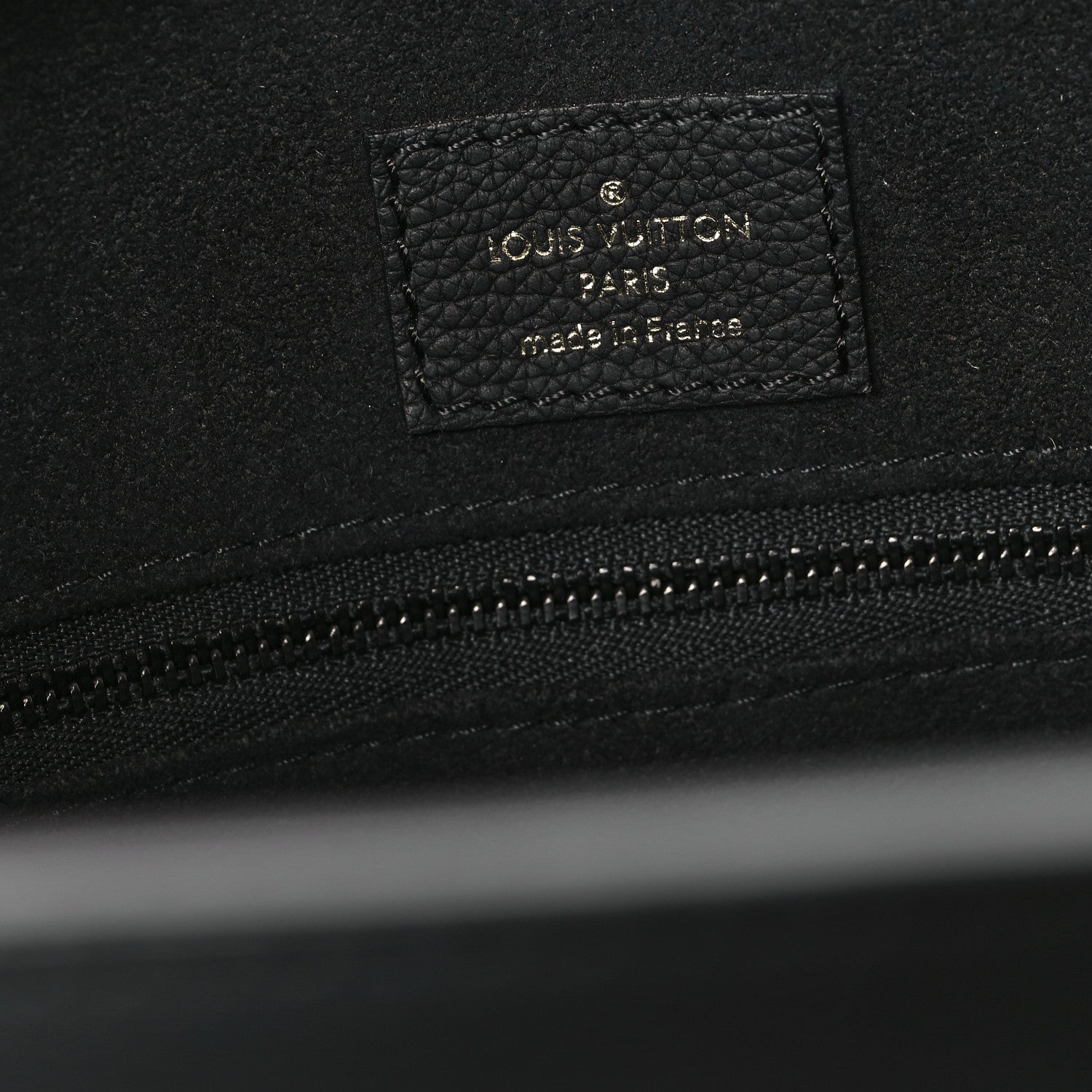 Louis Vuitton Soft Calfskin Lockme Tote MM Black 6 of 11