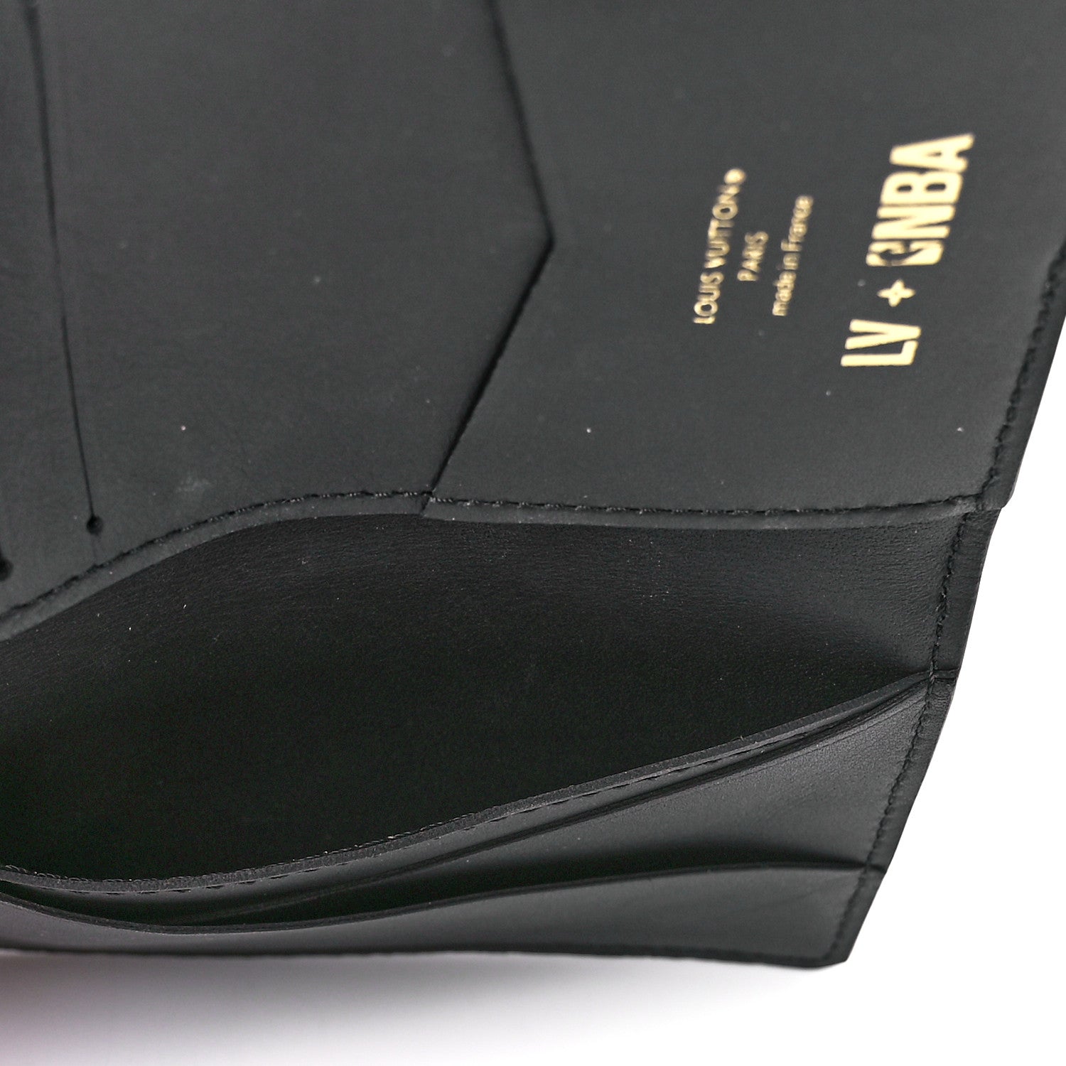 Louis Vuitton X NBA Grained Calfskin Monogram Pocket Organizer Black 7 of 13
