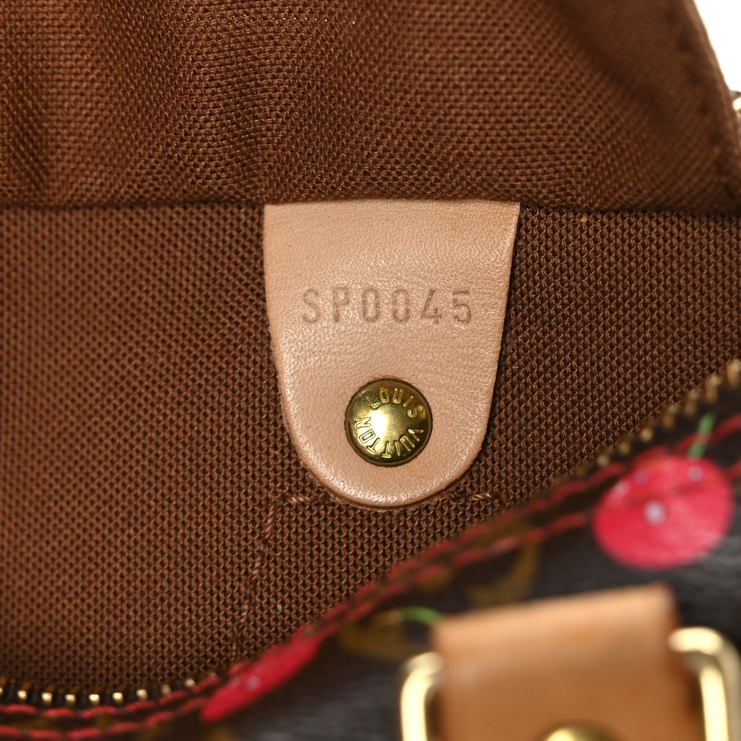 Monogram Cerises Speedy 25