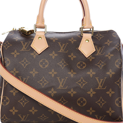 Louis Vuitton Monogram Speedy Bandouliere 25 7 of 9