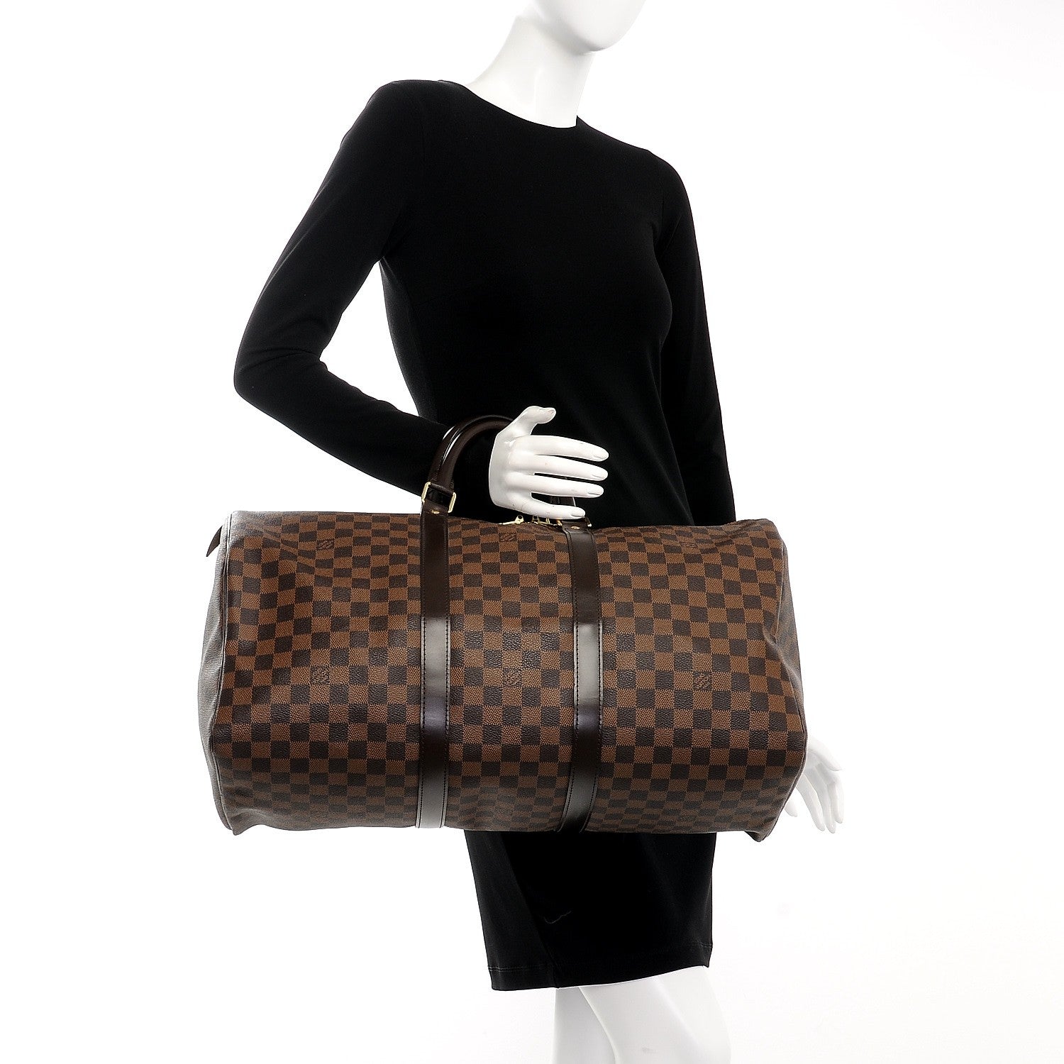 Louis Vuitton Damier Ebene Keepall 50 2 of 7