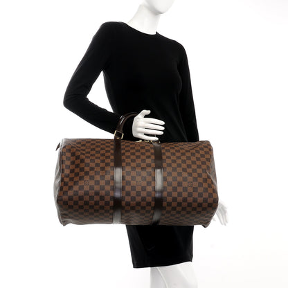 Louis Vuitton Damier Ebene Keepall 50 2 of 7