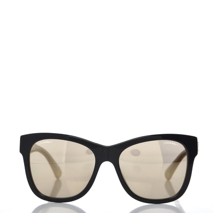 Chanel Acetate Square Sunglasses 5380-A Black 4 of 8