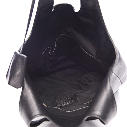 Burberry Brit Studded Calfskin Shopper Medium Black 5 of 12