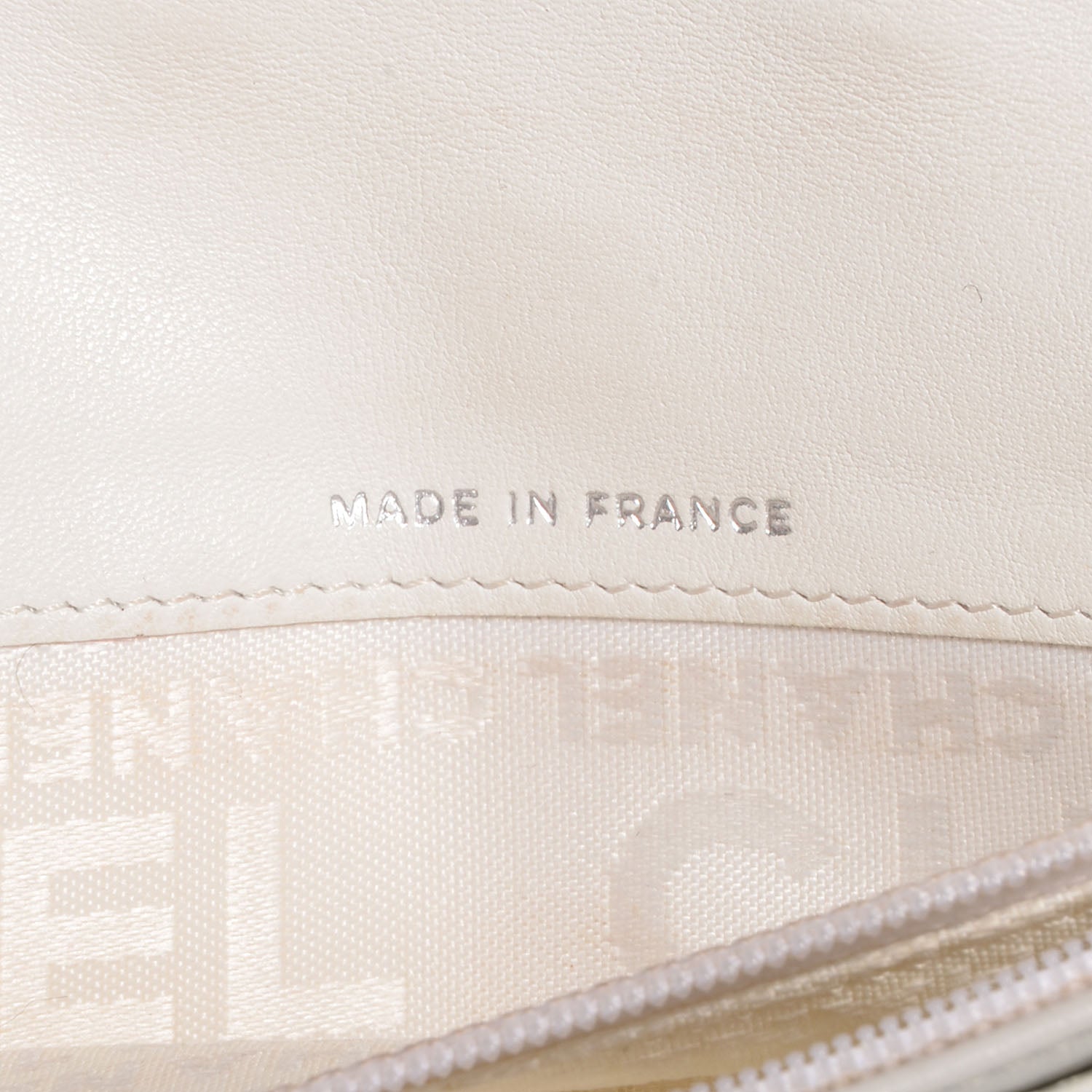 Chanel Calfskin Embossed Precious Symbols Yen Wallet Bronze 8 of 9