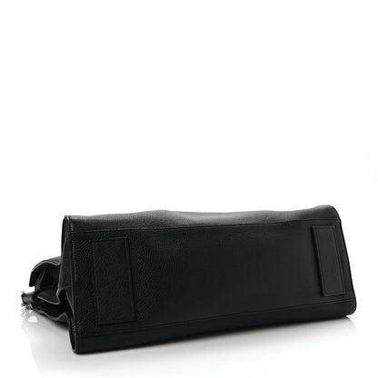Saint Laurent Grained Calfskin 48H Sac De Jour Duffle Black 4 of 7