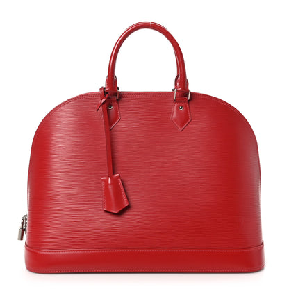 Louis Vuitton Epi Alma MM Coquelicot Coquelicot 1 of 9
