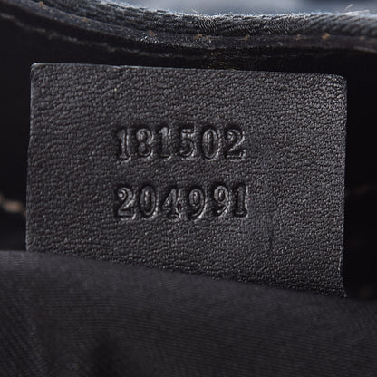 Gucci Monogram Medium GG Royal Shoulder Bag Black 9 of 12
