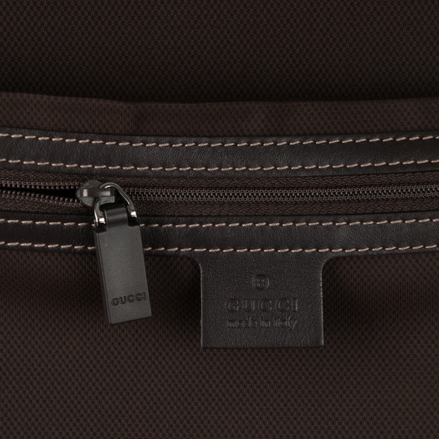 Gucci GG Plus Monogram Small Interlocking G Trolley Brown 6 of 13