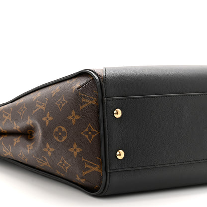 Louis Vuitton Calfskin Monogram Kimono Tote Black 8 of 9
