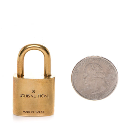 Louis Vuitton Brass Lock and Key Set #316 3 of 5