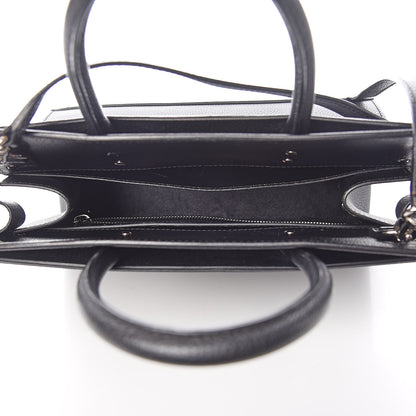 Givenchy Grained Calfskin Small Horizon Satchel Black 5 of 10