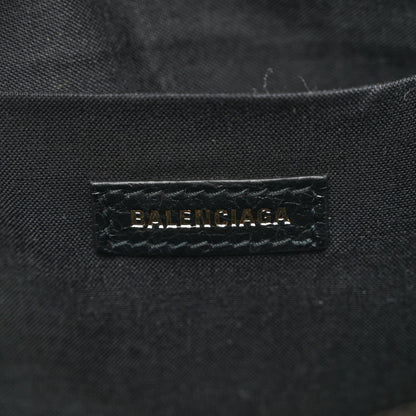 Balenciaga Agneau Classic Hardware Graffiti Small Pouch Black Multicolor 6 of 10
