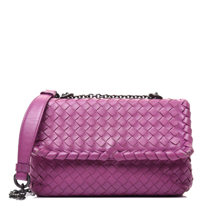Bottega Veneta Nappa Intrecciato Small Olimpia Shoulder Bag 3 of 23
