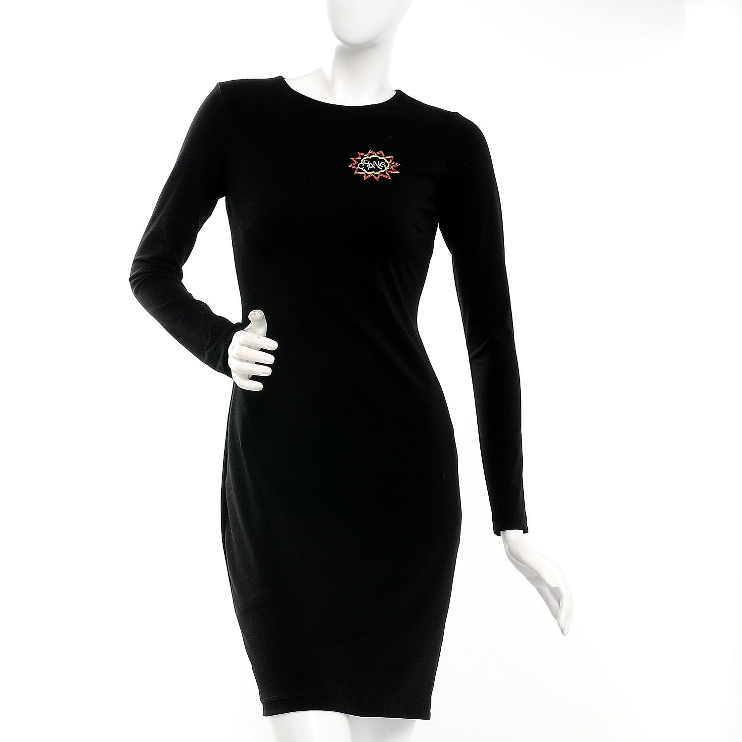 Chanel Ruthenium Crystal CC Brooch Red Yellow 2 of 5