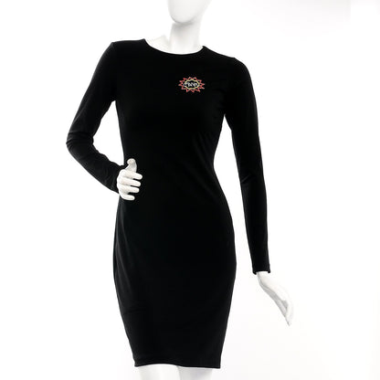 Chanel Ruthenium Crystal CC Brooch Red Yellow 2 of 5