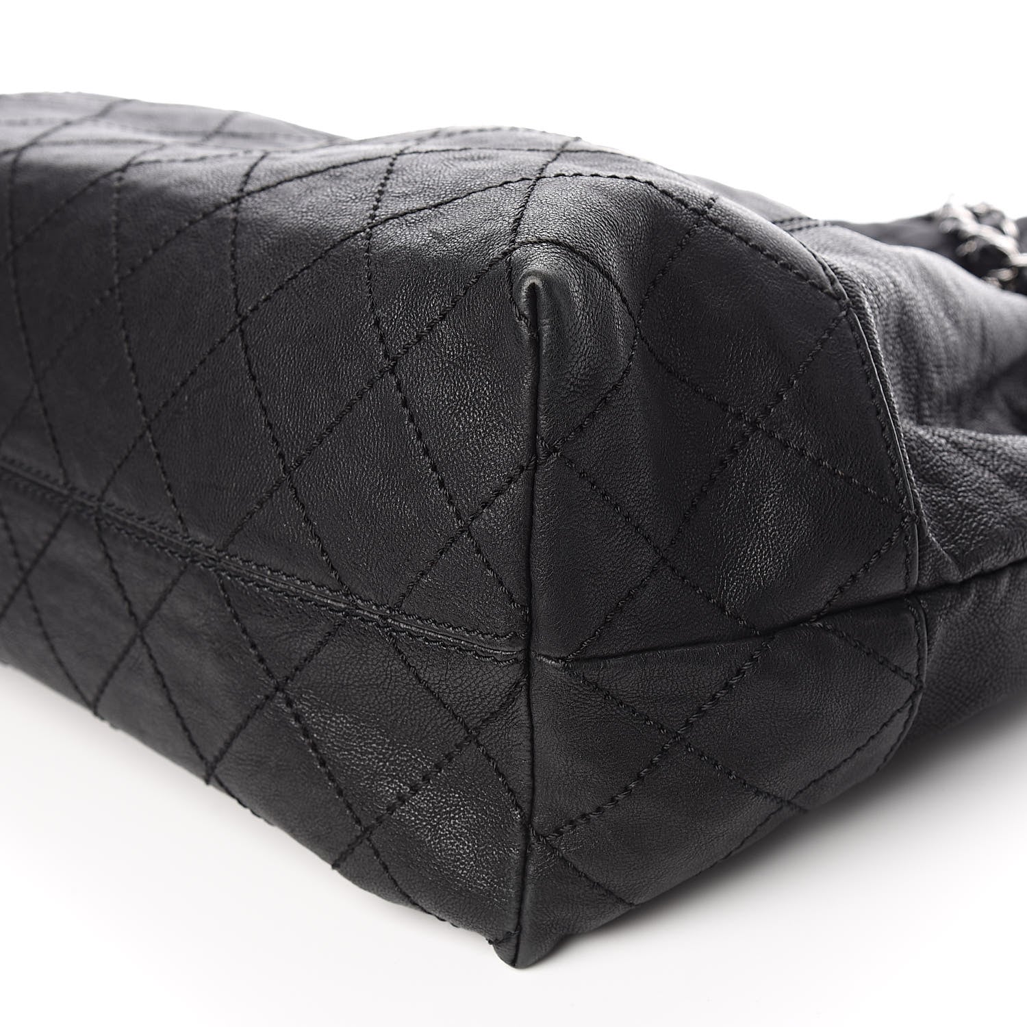 Chanel Calfskin Baby Coco Cabas Black 10 of 12
