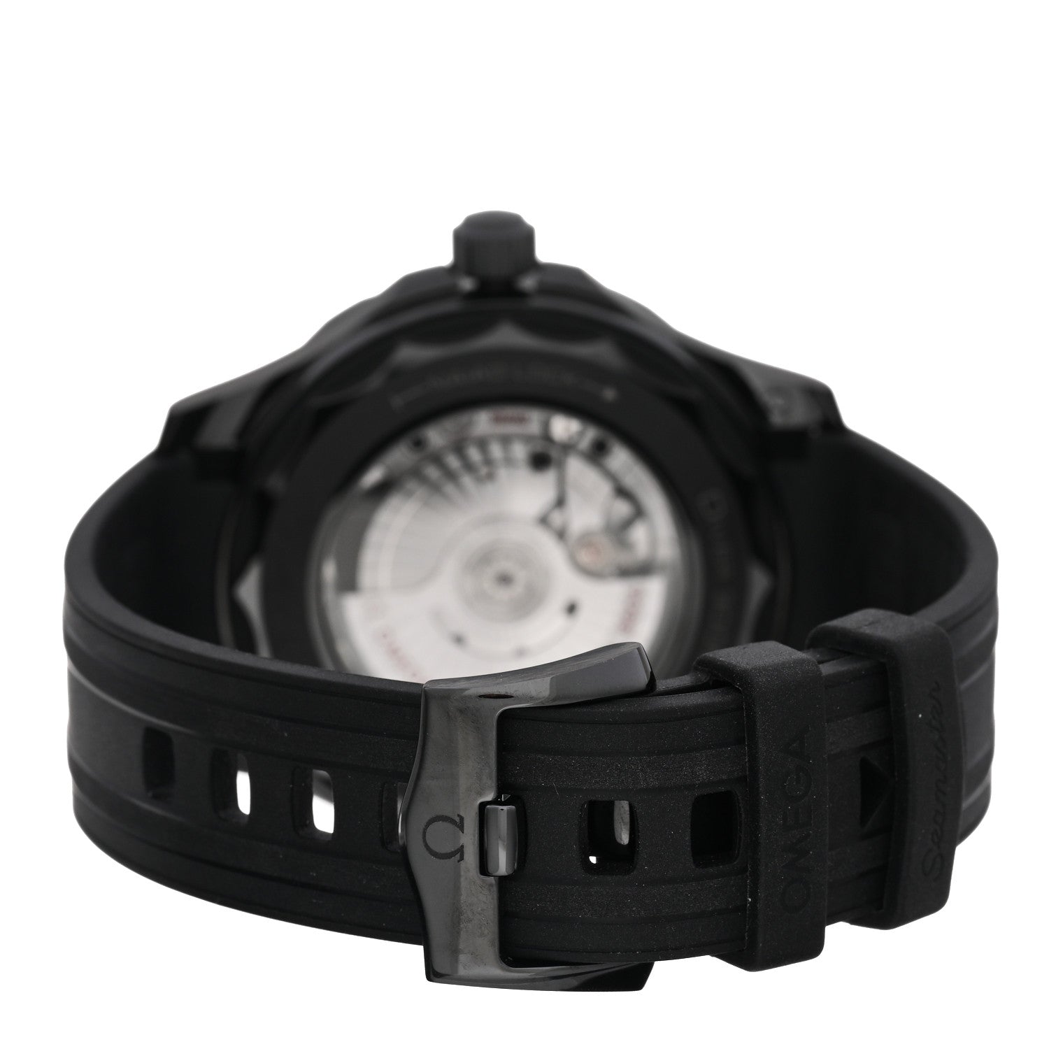 Omega Ceramic Rubber 43mm Seamaster Diver 300M Co-Axial Master Automatic Watch Black 210.92.44.20.01.003 3 of 5