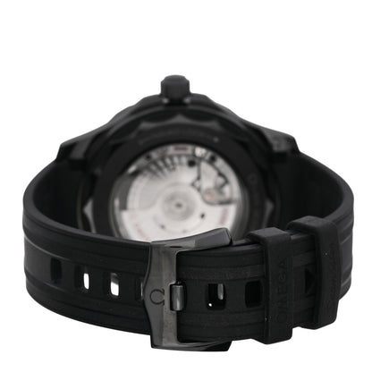 Omega Ceramic Rubber 43mm Seamaster Diver 300M Co-Axial Master Automatic Watch Black 210.92.44.20.01.003 3 of 5