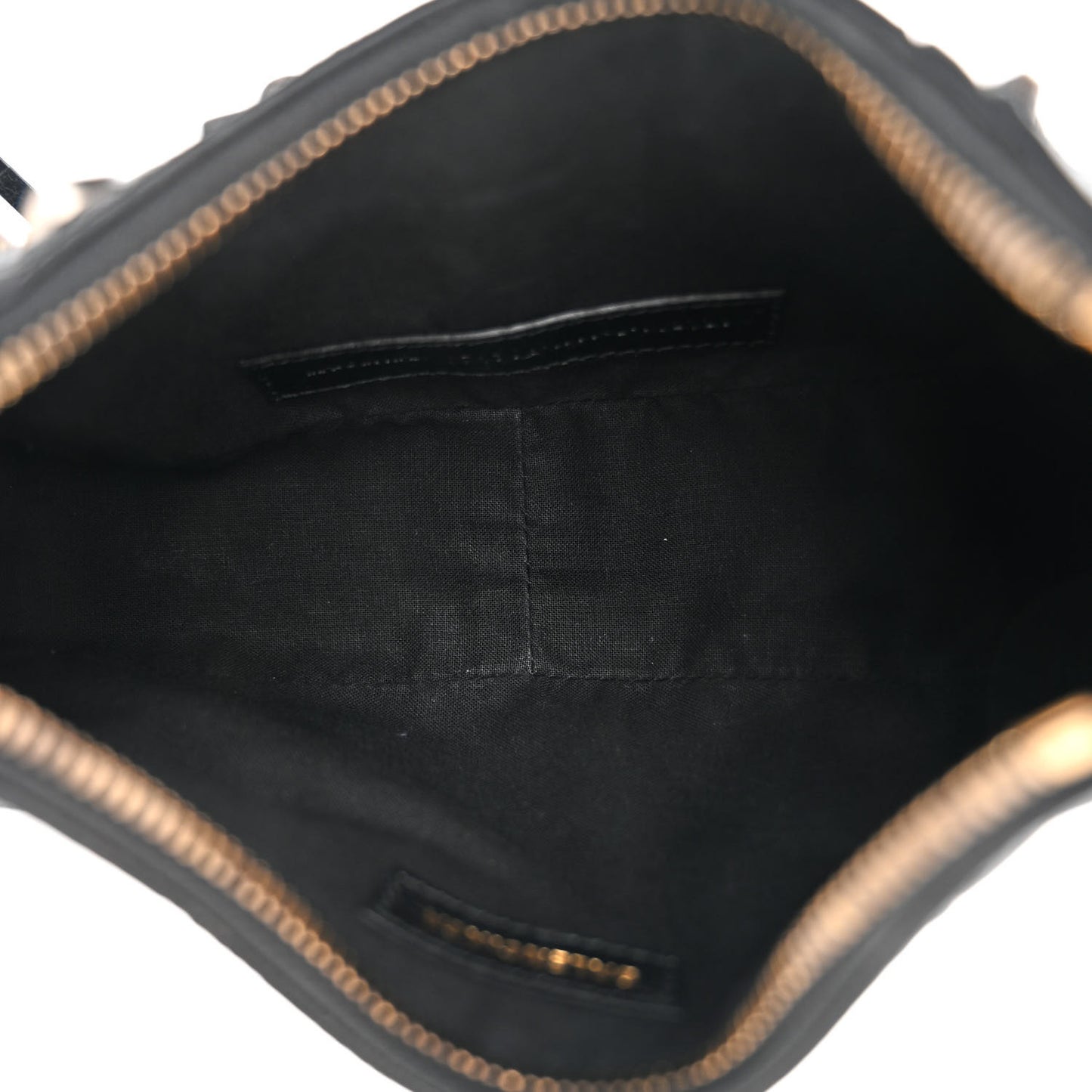 Agneau Arena Pin Embellished Le Cagole Shoulder Bag XS Black