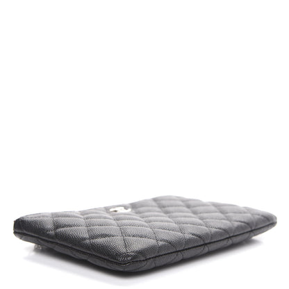 Chanel Caviar Quilted Small Pouch Black 3 of 7
