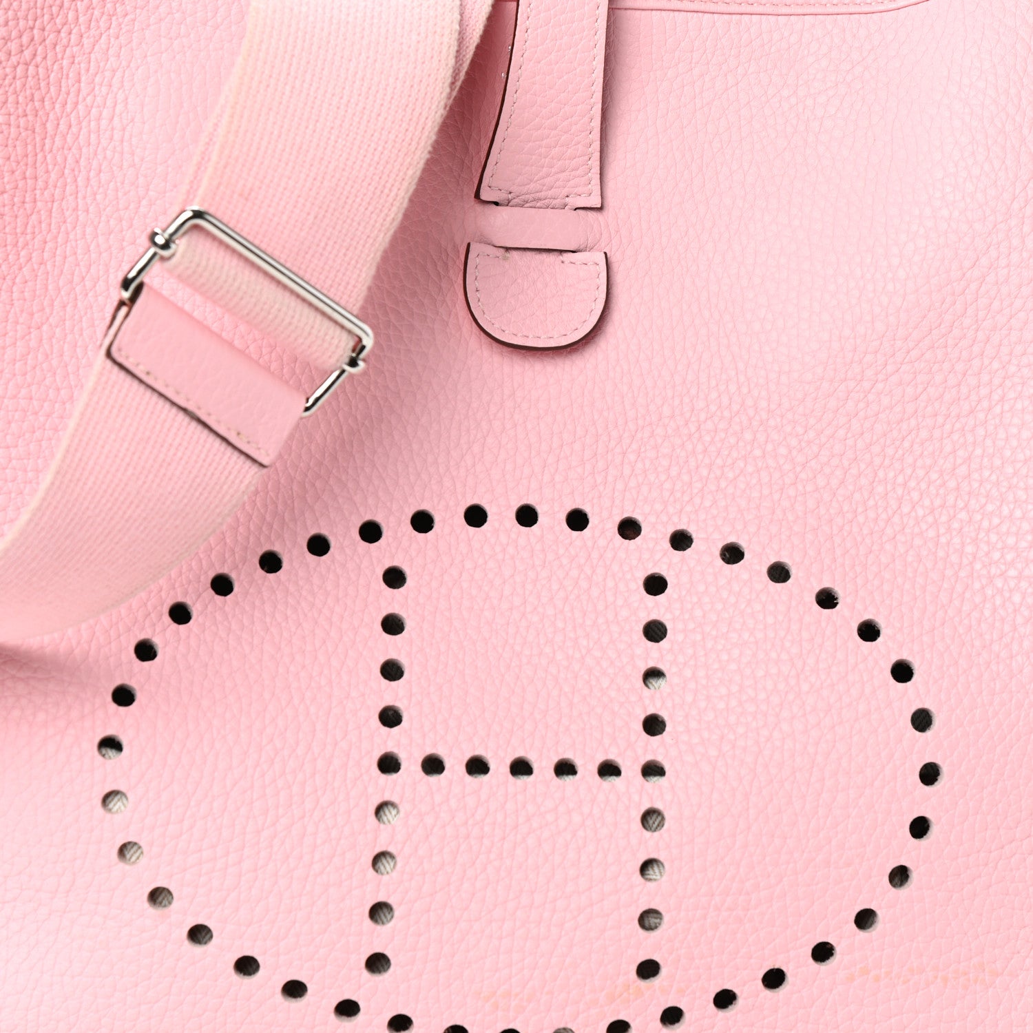 Hermes Taurillon Clemence Evelyne III GM Rose Sakura 7 of 9
