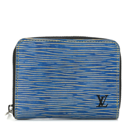 Louis Vuitton Epi Zippy Coin Purse Denim Light 1 of 8