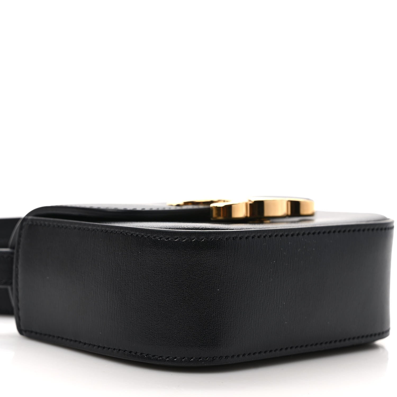 Celine Shiny Calfskin Mini Triomphe Black 8 of 10