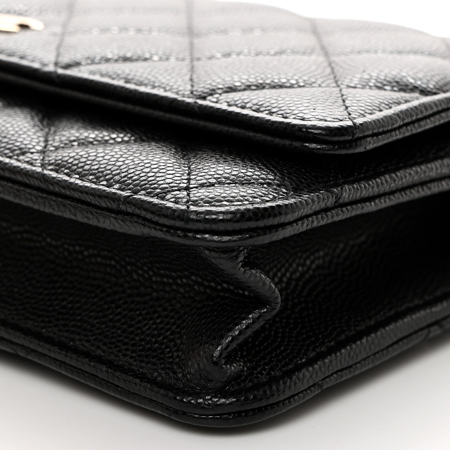 Chanel Caviar Quilted Wallet on Chain WOC Black 10 of 10
