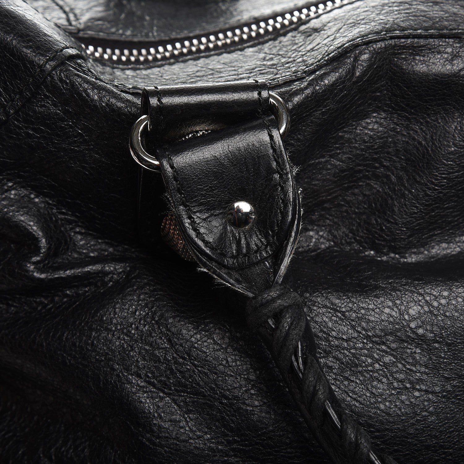 Balenciaga Agneau Giant 21 Silver Hardware Work Black 14 of 15