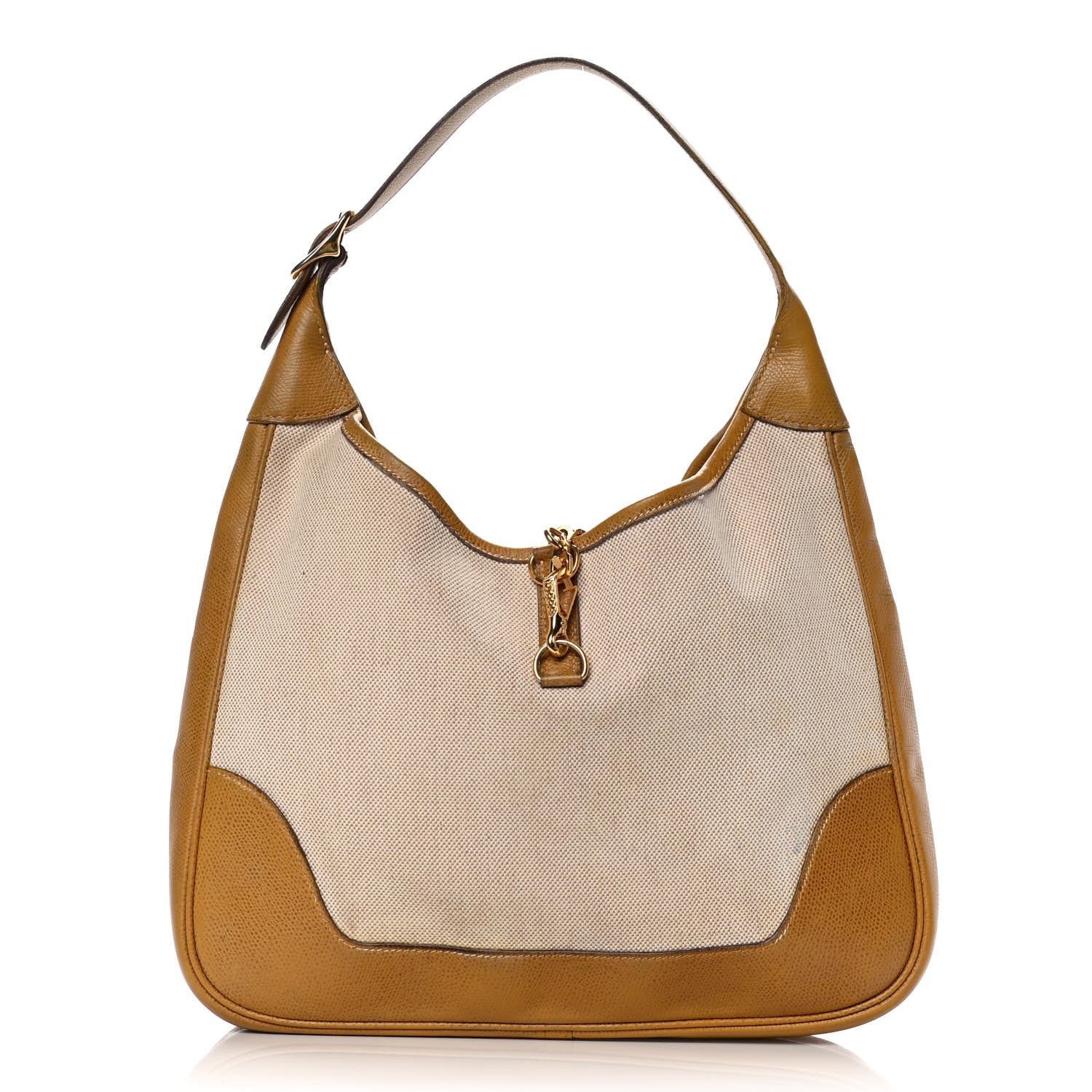 Hermes Toile Courchevel Trim II 31 Gold 1 of 9