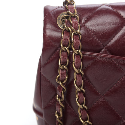 Chanel Hot Stamping Calfskin Tale Of Salzburg Flap Burgundy 12 of 14