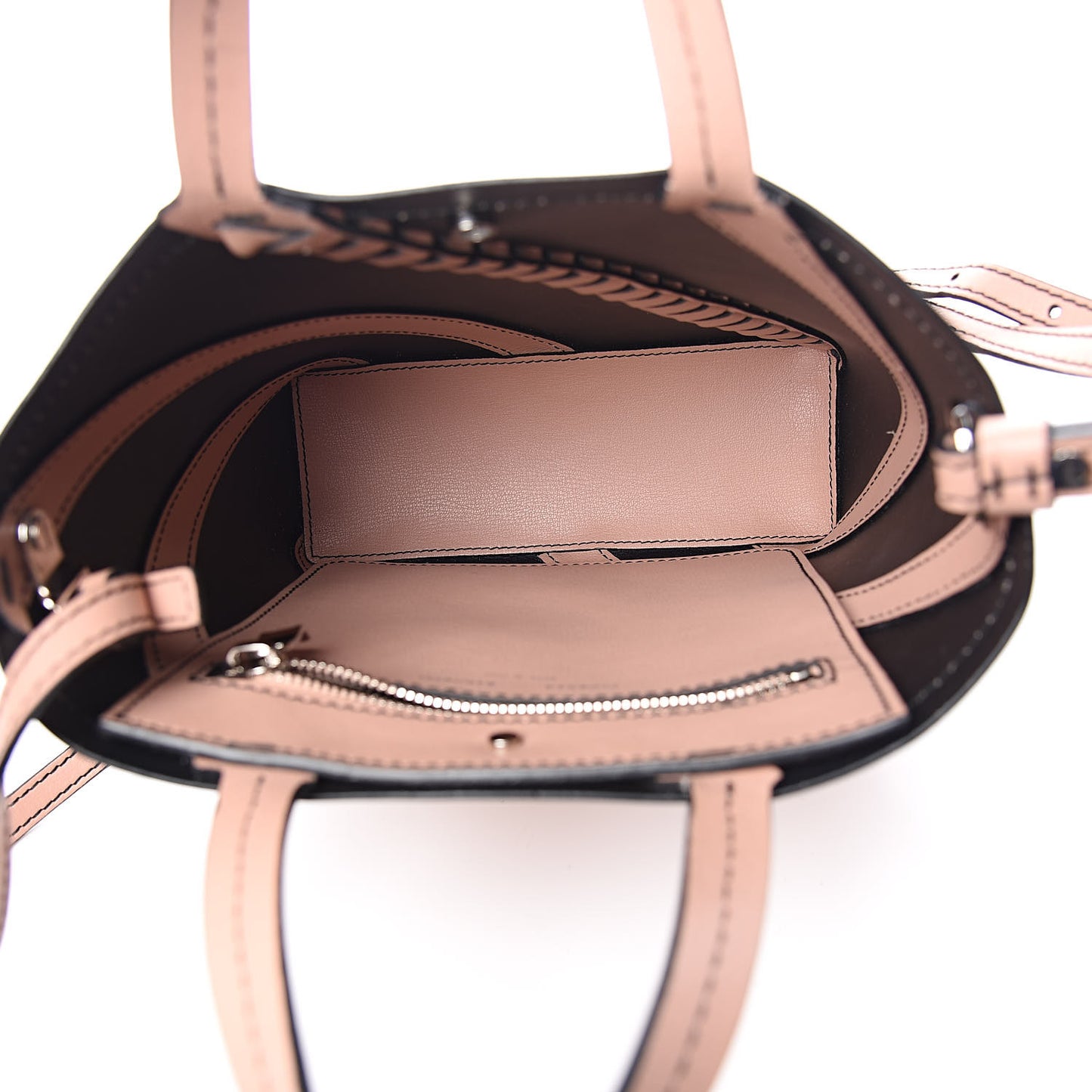 Mini Grain Small Hex Tote Deep Blush