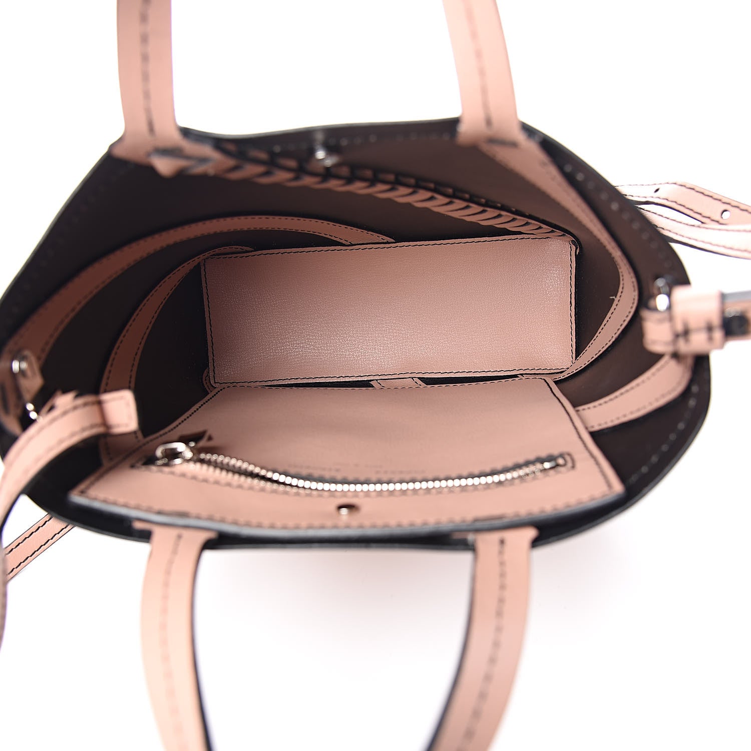 Proenza Schouler Mini Grain Small Hex Tote Deep Blush 5 of 10