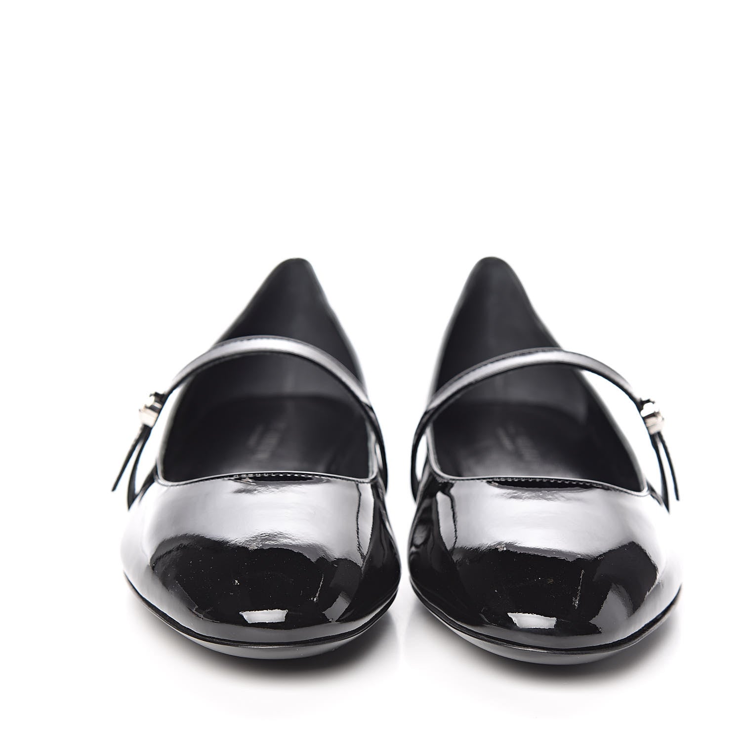 Louis Vuitton Patent Uniformes Ballet Flats 39 Black 2 of 8