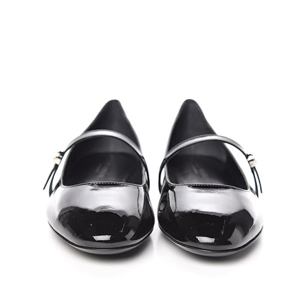 Louis Vuitton Patent Uniformes Ballet Flats 39 Black 2 of 8