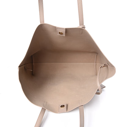 Saint Laurent Calfskin Large Shopping Tote Nude Powder 6 of 11
