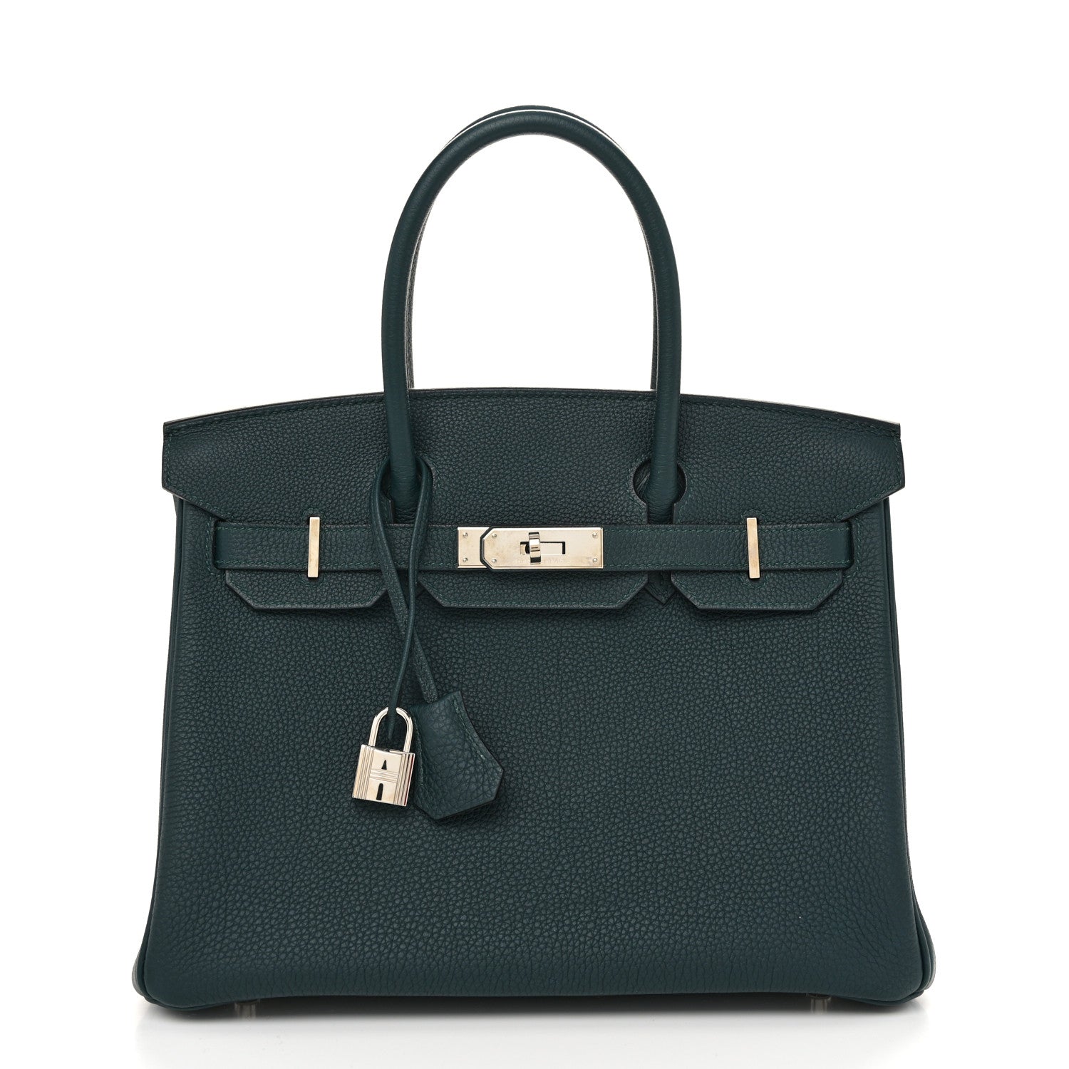 Hermes Togo Birkin 30 Vert Cypress 1 of 12