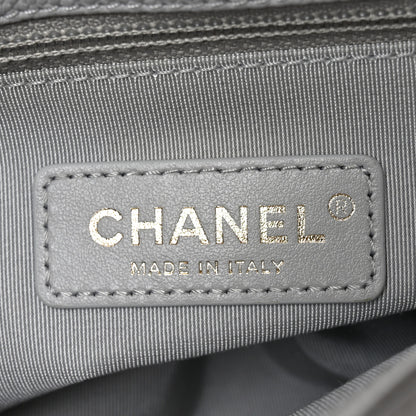 Chanel Caviar Quilted City Walk Flap Light Grey 6 of 10