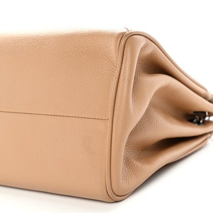 Chanel Caviar Quilted Mini Accordion Flap Beige 9 of 11
