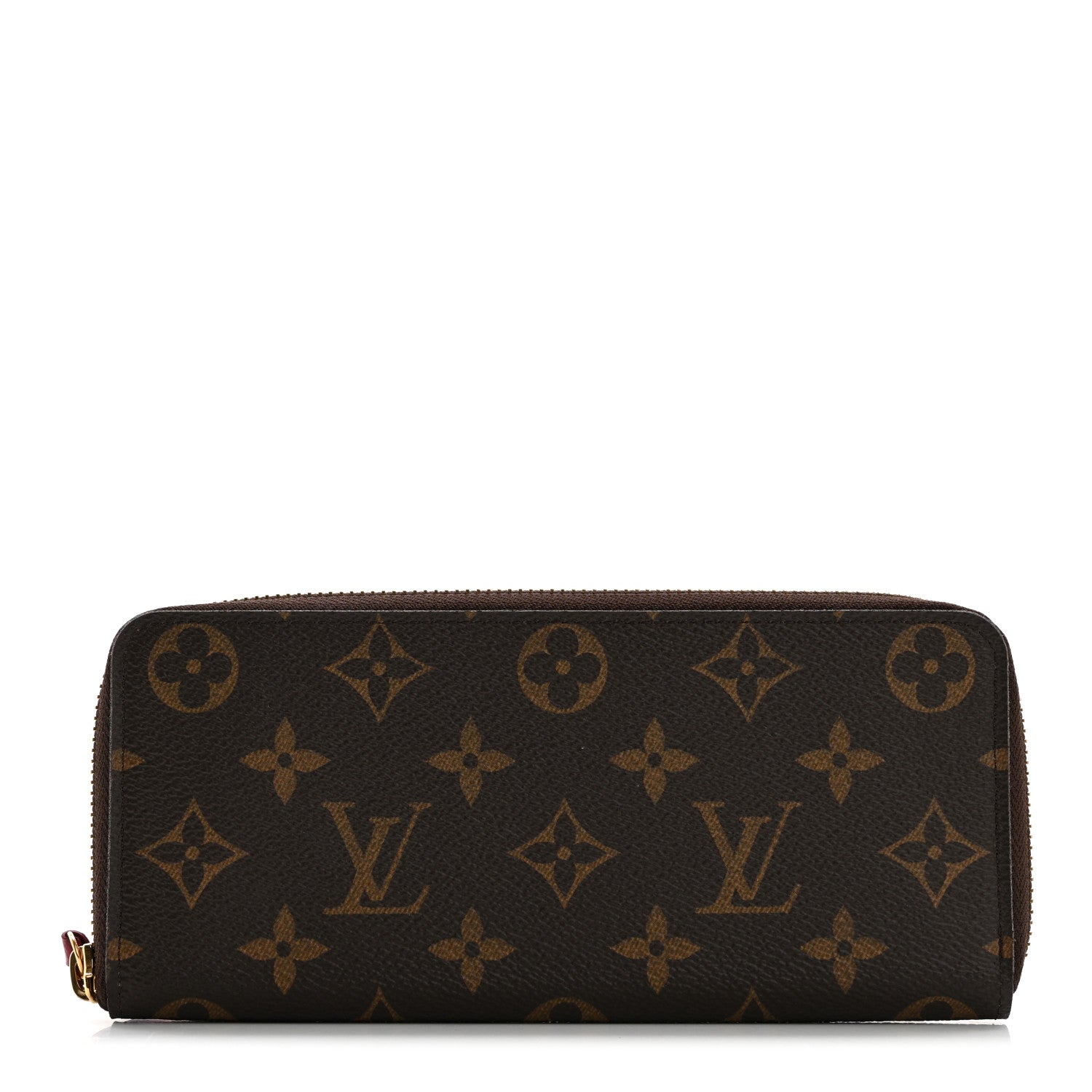 Louis Vuitton Monogram Clemence Wallet Fuchsia 1 of 10