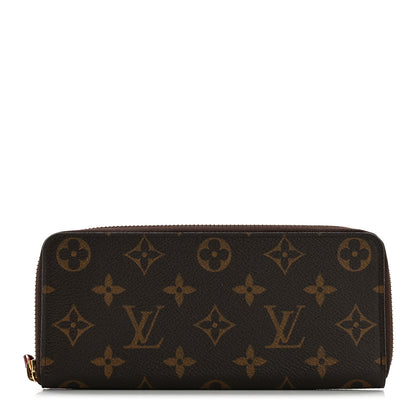 Louis Vuitton Monogram Clemence Wallet Fuchsia 1 of 10