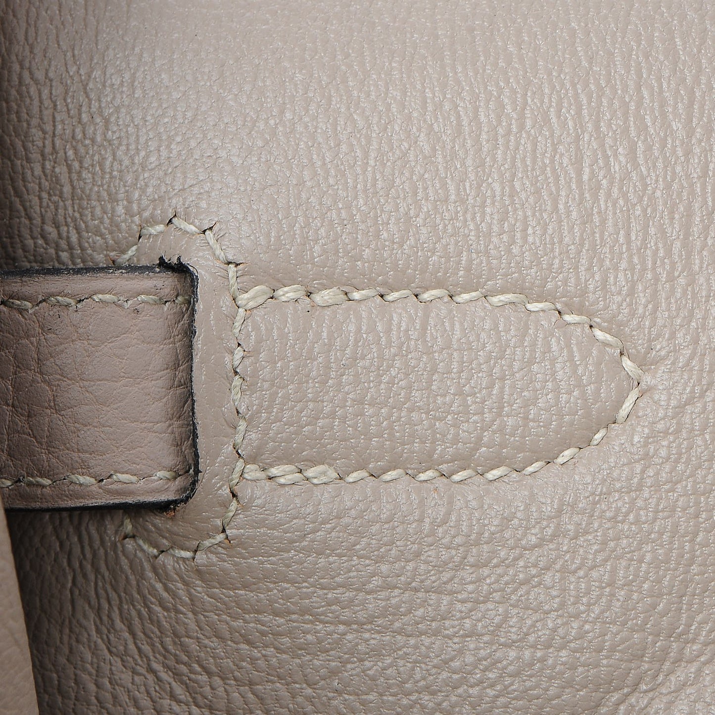 Taurillon Clemence Birkin 35 Gris Tourterelle