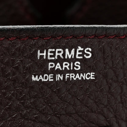 Hermes Taurillon Clemence Birkin 30 Prune 6 of 16