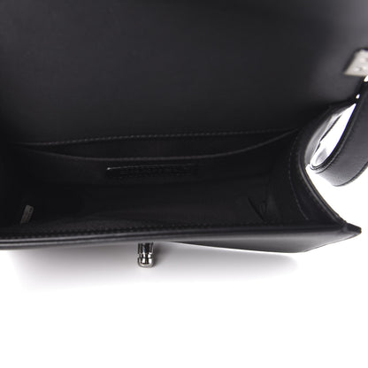 Chanel Calfskin Pearl Tweed Small Boy Flap Black 5 of 13