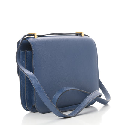 Hermes Evercolor Constance 18 Bleu Brighton 2 of 9