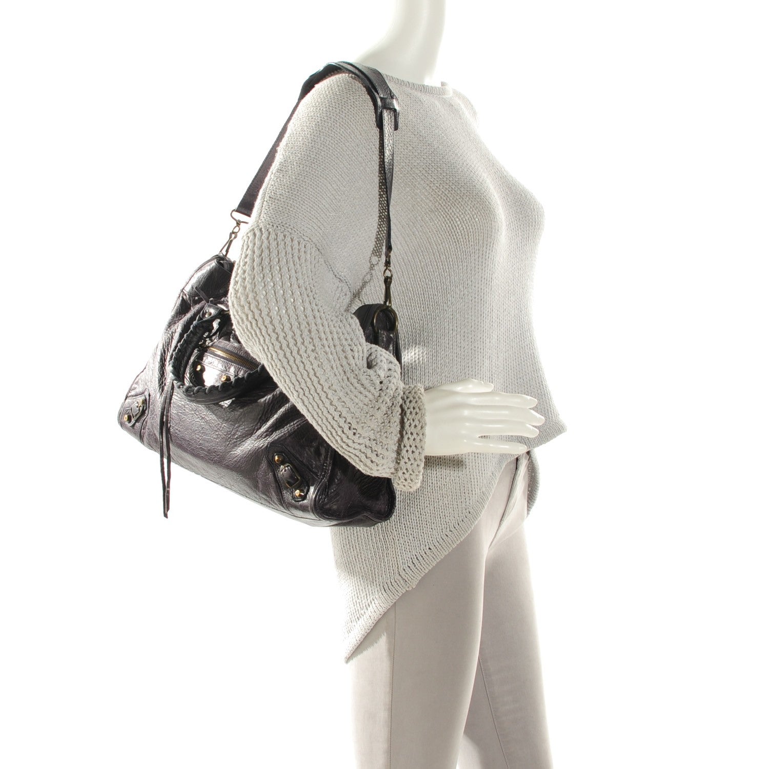 Balenciaga Chevre Classic Hardware City Encre 2 of 7